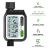 Eshico Irrigation Water Timer Garden Drip Accessories Sprinkler Timer Program Set Smart Rain Sensor All Season Outdoor Use 3