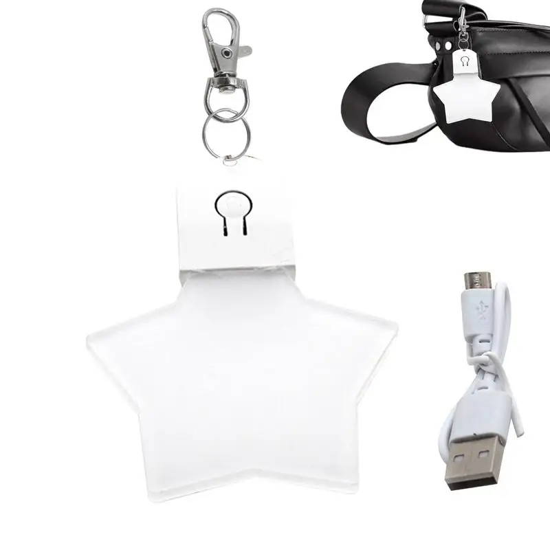 Portemonnee LED -lamp | Oplaadbare Tote Bag Light | Hangable Glow Night Light for Women Girls volwassenen, draagbare organisator lamp voor reizen, kamperen, buitengebruik