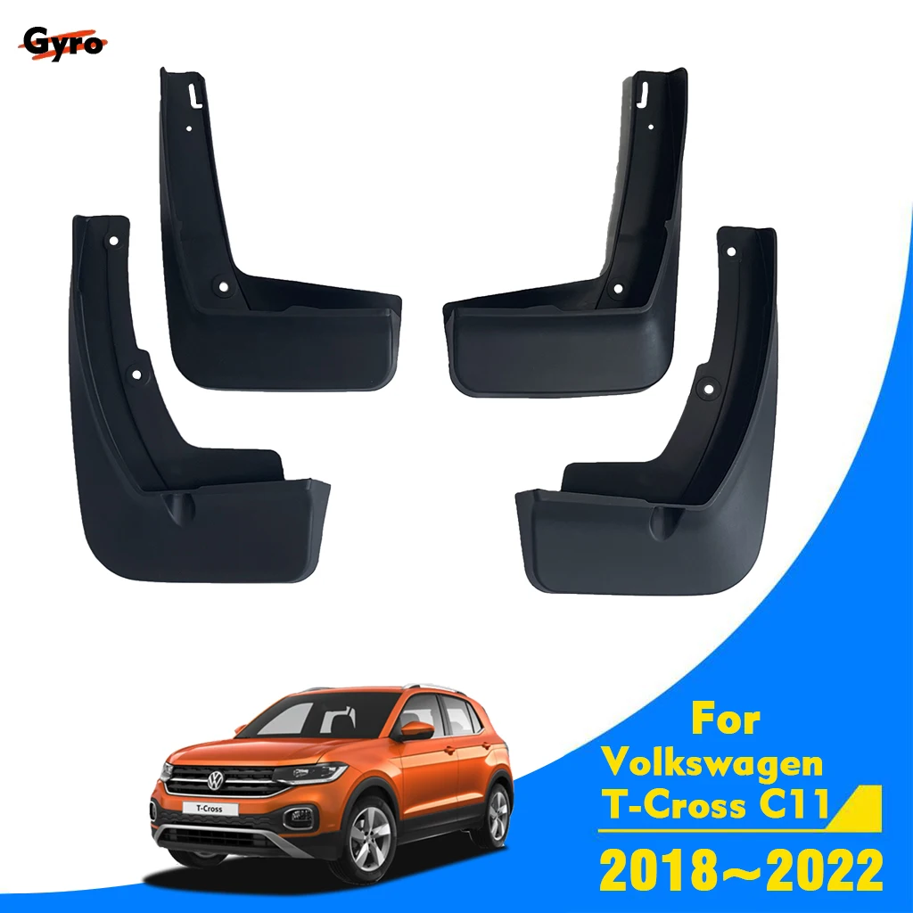 Per Volkswagen Vw T-Cross Tcross T Cross C11 2018 ~ 2022 Parafanghi Per Auto Parafanghi Parafanghi Paraspruzzi Paraspruzzi Accessori