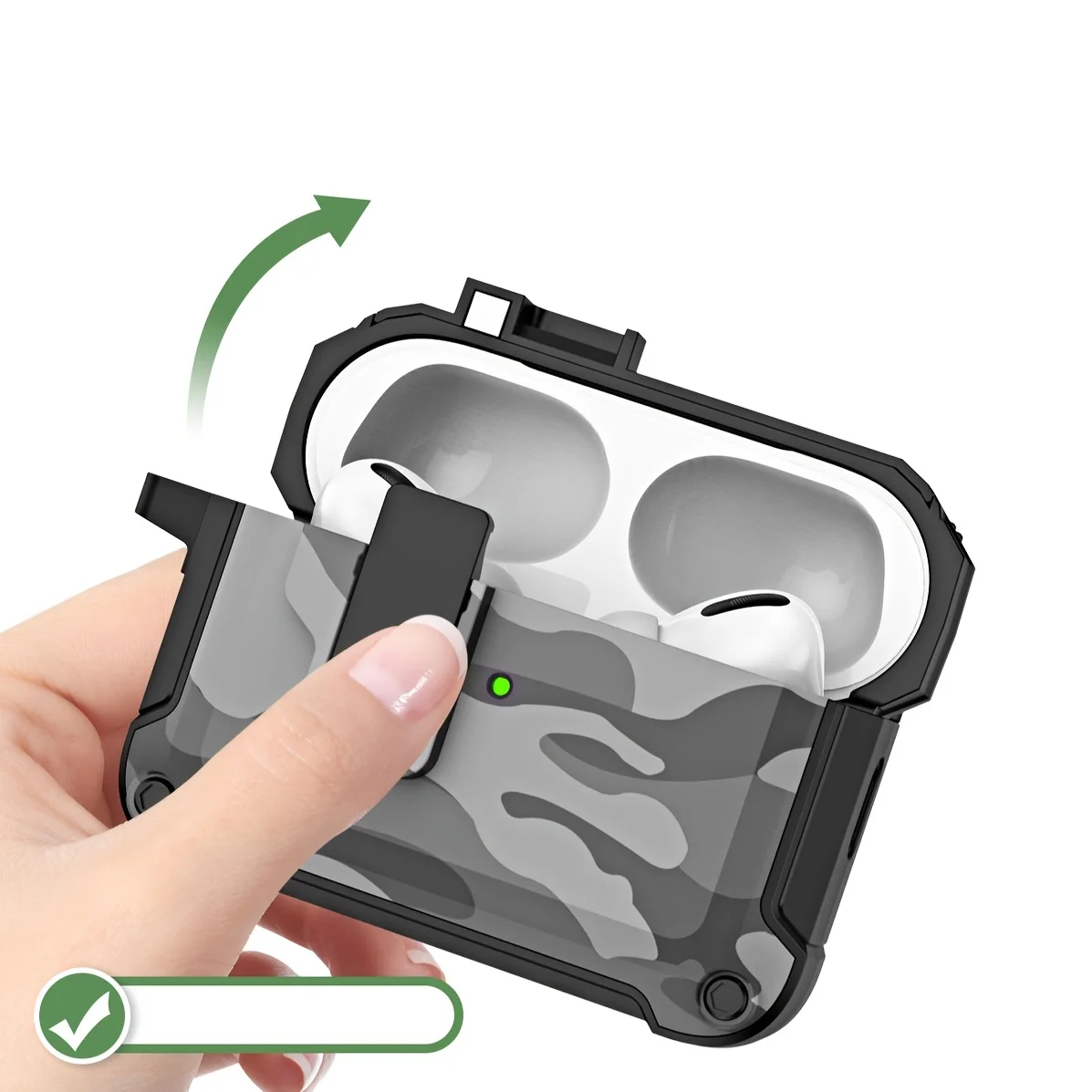 Magnetic Secure Lock Shockproof Protective Case