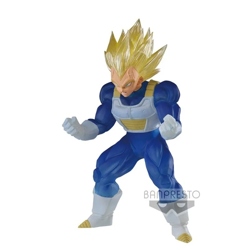 

Original Dragon Ball Z Vegeta Anime Figure Pvc Toys Action Figure Banpresto Super Saiyan Doll Juguetes Bandai Gift Clearise 14cm