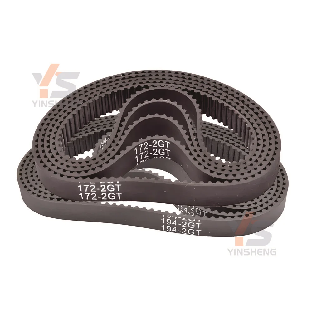 DIY 또는 CNC, 3D 프린터 및 기타 소형 전송 장치에 사용되는 262-376mm 2GT 타이밍 벨트. G2M 동기식 톱니 벨트