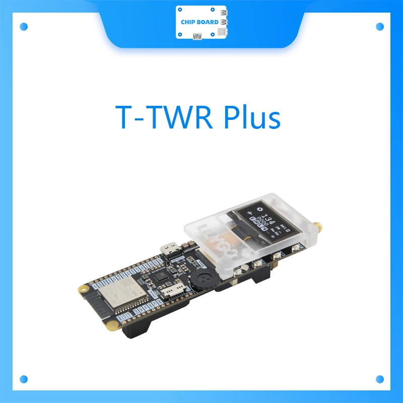 

T-TWR Plus OpenEdition ESP32-S3 Walkie-Talkie Development Board Integrated WIFI Bluetooth GPS OLED SA868 TF Card Battery