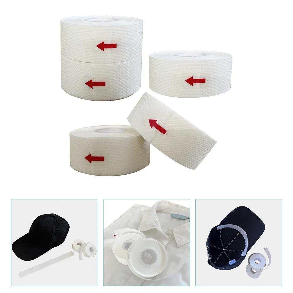 Collar Protector Sweat Pad Hat Liner Adhesive Pad Sticker Anti Dirt Patch On Brim Anti Sweat Patch Collar Band Hat Patch