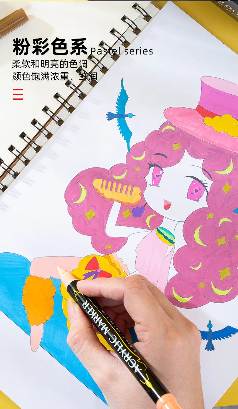 Acrílicas da Pintura Extra e Marcadores da Escova para a Pedra da Pintura da Rocha Fatias de Madeira Cerâmicas do Natal Canetas Ponta Fina Decorações Suprimentos 12 Weddings & Events