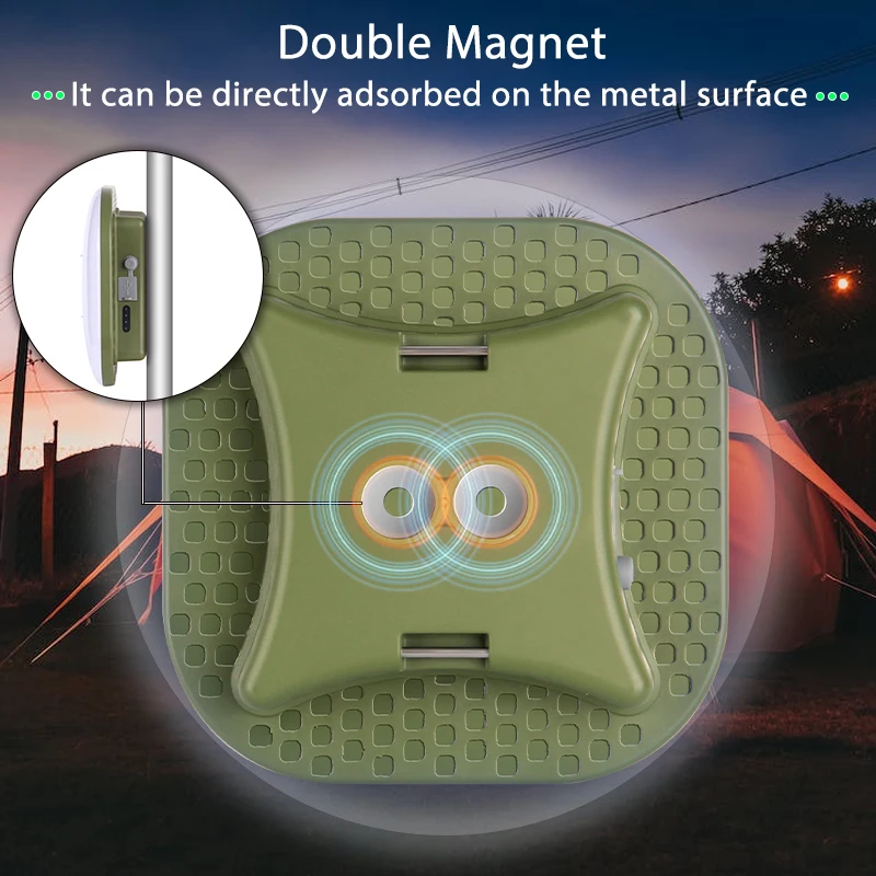 Camping light portable lanterns camping lamp camping lantern MOSLIGHTING 80W outdoor camping light portable power rechargeable multifunctional LED magnet flashlight for fishing tent lamp home