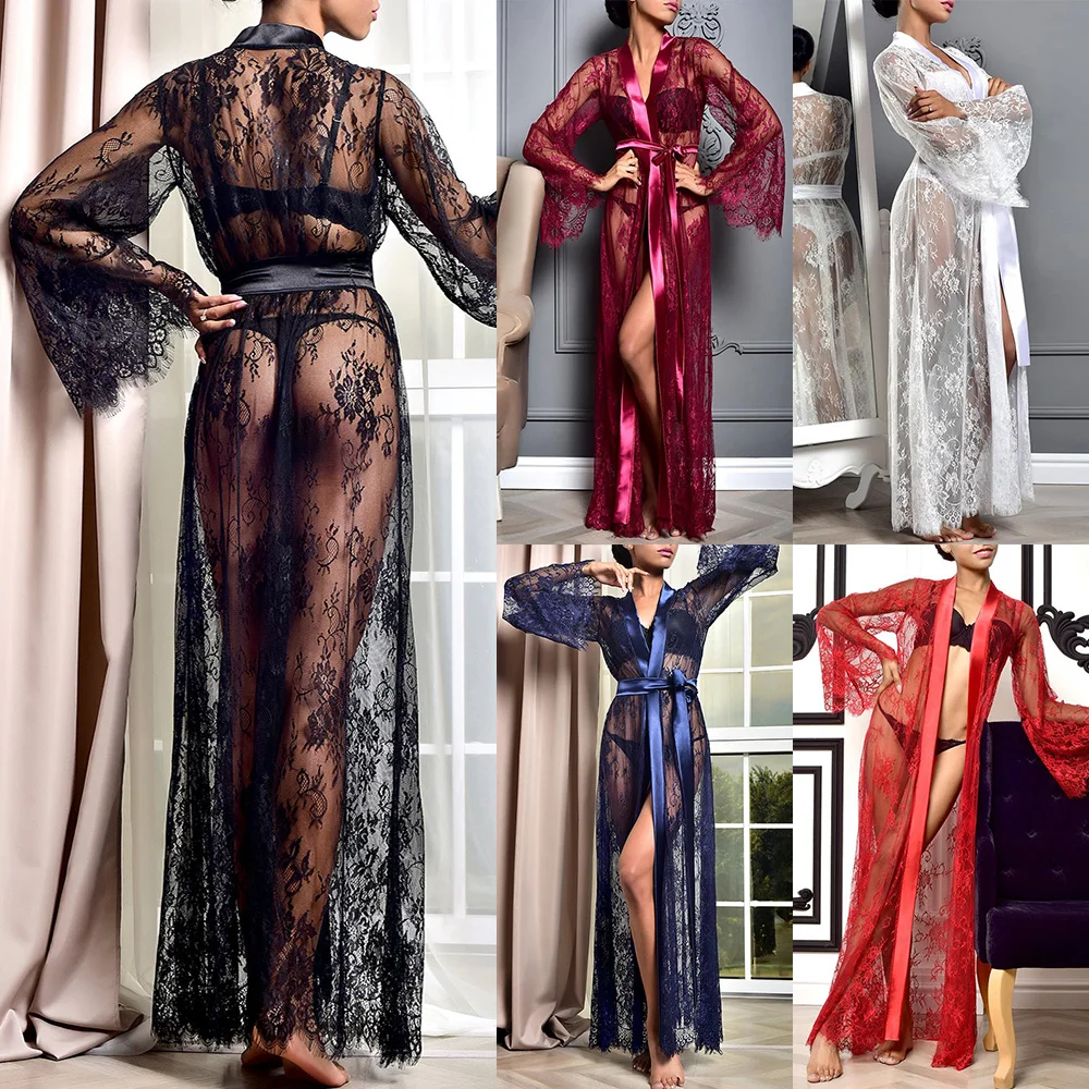 Female Lingeries Mesh Sheer Nightwear