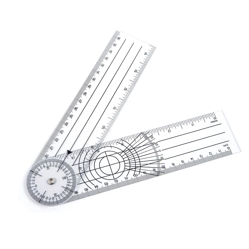 0-360 Degree Goniometer Angle Medical Spinal Angle Ruler Inclinometer Ruler Protractor finder Measuring Tools New,digital angle protractor,angle measuring tool,angle protractor