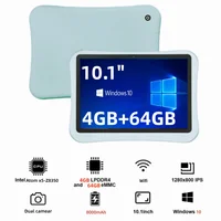 4GB RAM 64GB ROM Windows 10 Tablet 10.1 INCH 64-bit X5-Z8350 Quad Core Dual Camear 8000mAh HDMI-Compatible 1280*800 IPS 1