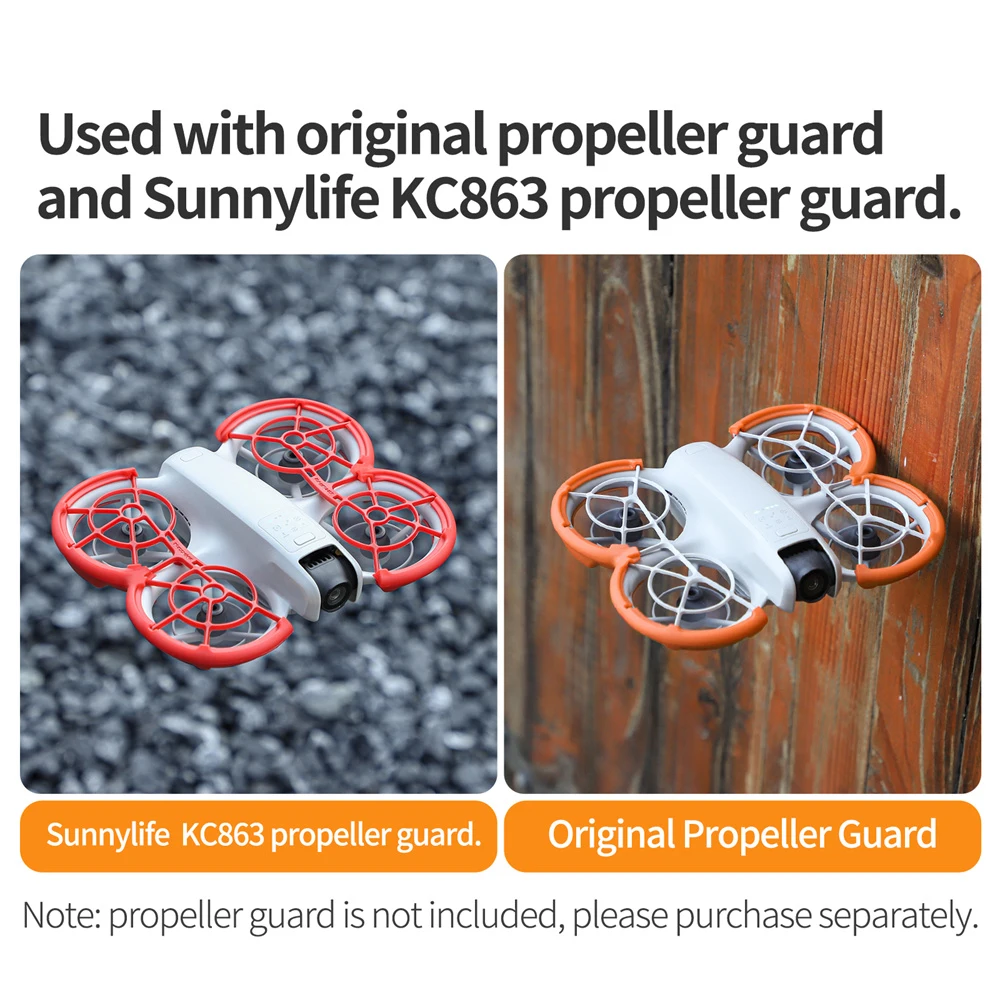Description Picture 6 of itemFor DJI NEO Propeller Protector Lightweight Props Blade Bumper Anti-collision Drone Camera Multi-Color Accessories For DJI NEO