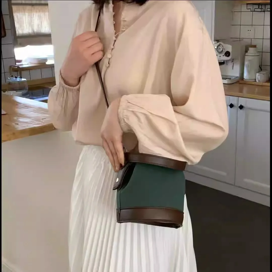 2023 INS Bucket  Crossbody  Women's Shoulder Bag