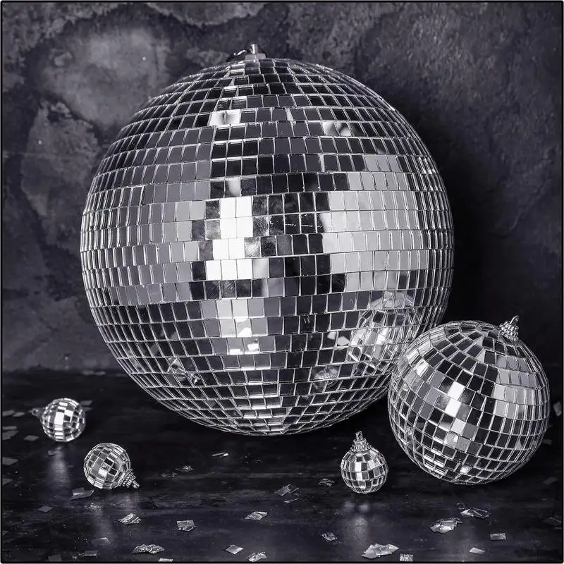 New Self-Adhesive Real Glass Craft Mini Square Mirrors Mosaic Tiles Stickers Bathroom DIY Handmade Disco Ball Craft Home Tiles glass mosaic tiles diy mosaic supplies mirror mosaic tiles