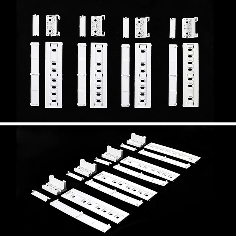 1 Set Embedded Refrigerator Slide Rail For Fridge Door Slide Rail Mounting Kit Refrigerator Door Sliding Guide Moving Slide