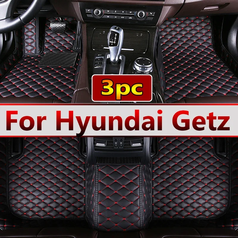 

Автомобильные коврики для Hyundai Getz Prime Click Inokom TB 2002 ~ 2011, роскошные коврики, защитный коврик, кожаные коврики, автомобильные аксессуары
