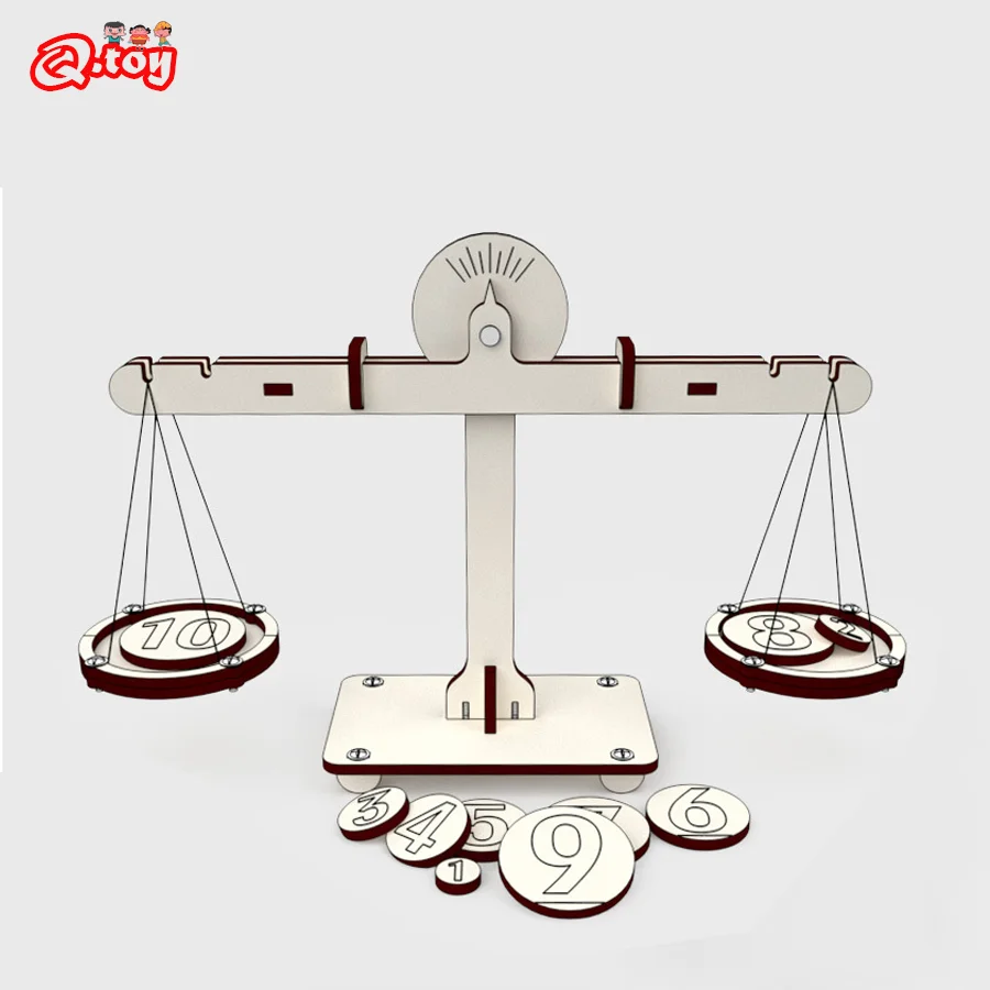 DIY Numble 밸런스 체중계 모델, 어린이 스템 기술 과학 장난감, 실험 도구 키트, 어린이 학습 교육용 교육 보조 