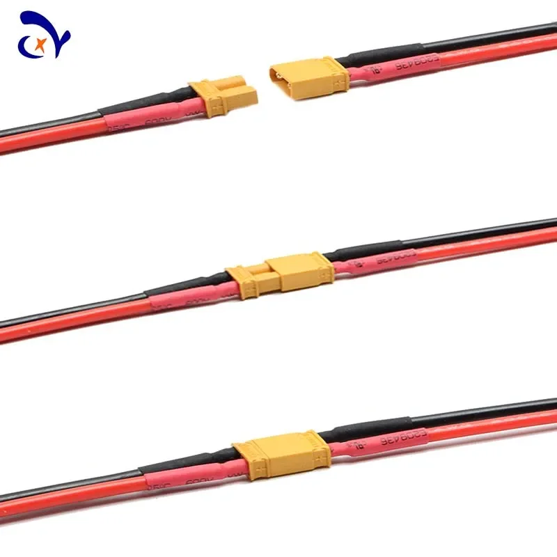 1 PCS/5 PCS XT30U Amass 1PCS 남성 여성 커넥터 플러그(16/18AWG 실리콘 와이어 포함)