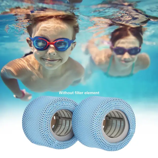 2Db/Beállított Medence Szűrő Háló Újrafelhasználható Sűrű Gyakorlati Víztisztító Cserélhető Gyógyfürdőszűrő - Image 4