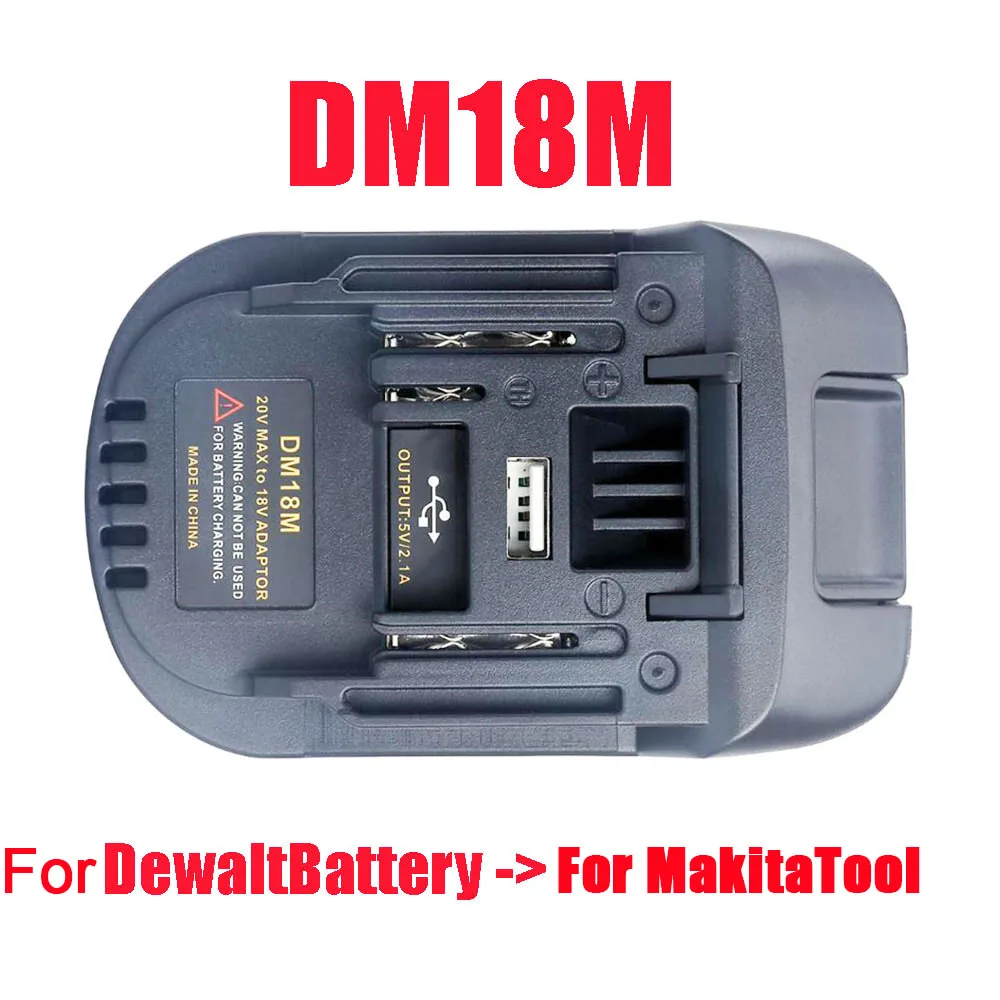 

Адаптер для Makita, DeWalt, Bosch, Milwaukee, Metabo, Hitachi, Einhell, Stanley, AEG RIDGID Devon Worx