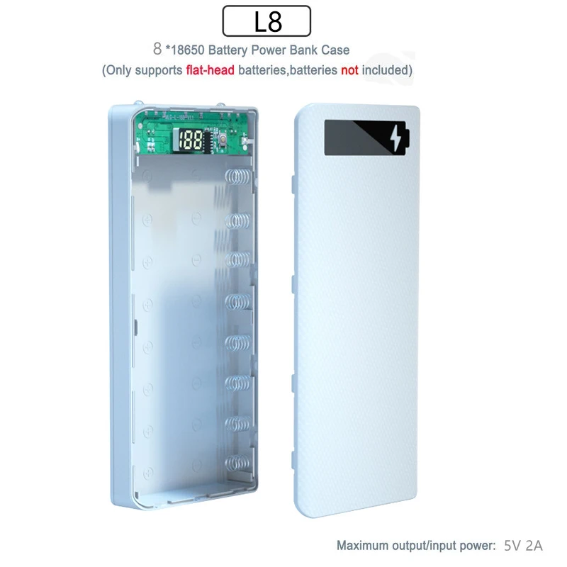 8 Slot White