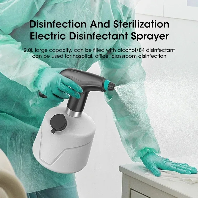 2L Smart Electric Water Sprayer for Agriculture Garden Irrigation Disinfection and Watering Can Tools