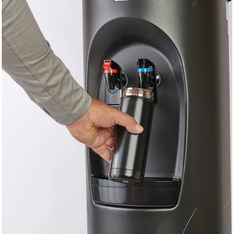 Aquverse Commercial Grade Bottleless Hot Cold Water Cooler Dispenser with Filter, Black NSF and UL/Energy Star Certified A3500-K 5