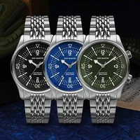 San Martin 39mm Leyenda Diver Watch NH35 Automatic Mechanical Movement AR Sapphire Luminous Waterproof 200m Watches SN0141W 1