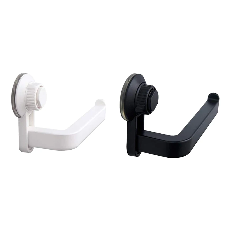 Wall-mounted toilet paper holder with suction cup bathroom kitchen vacuum adsorption nail-free wall waterproof moisture-proof