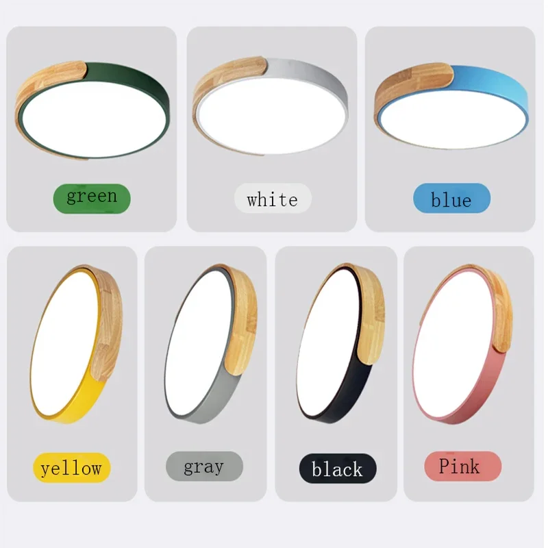 Ultra-thin LED Ceiling Lights Living Room Cold Warm White Natural Light Fixtures led ceiling light ceiling light