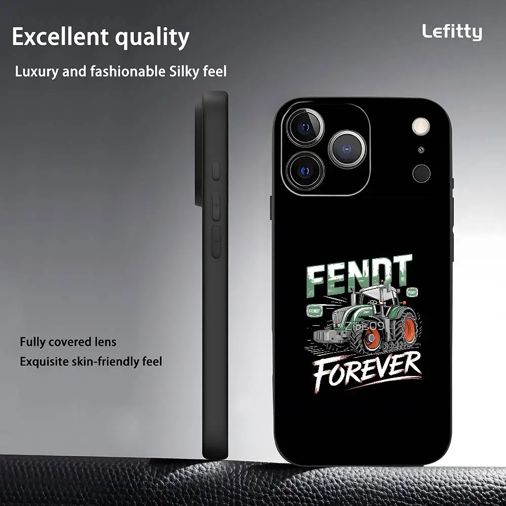Luxury Designer-Inspired Black Frosted Soft Shell Phone Case