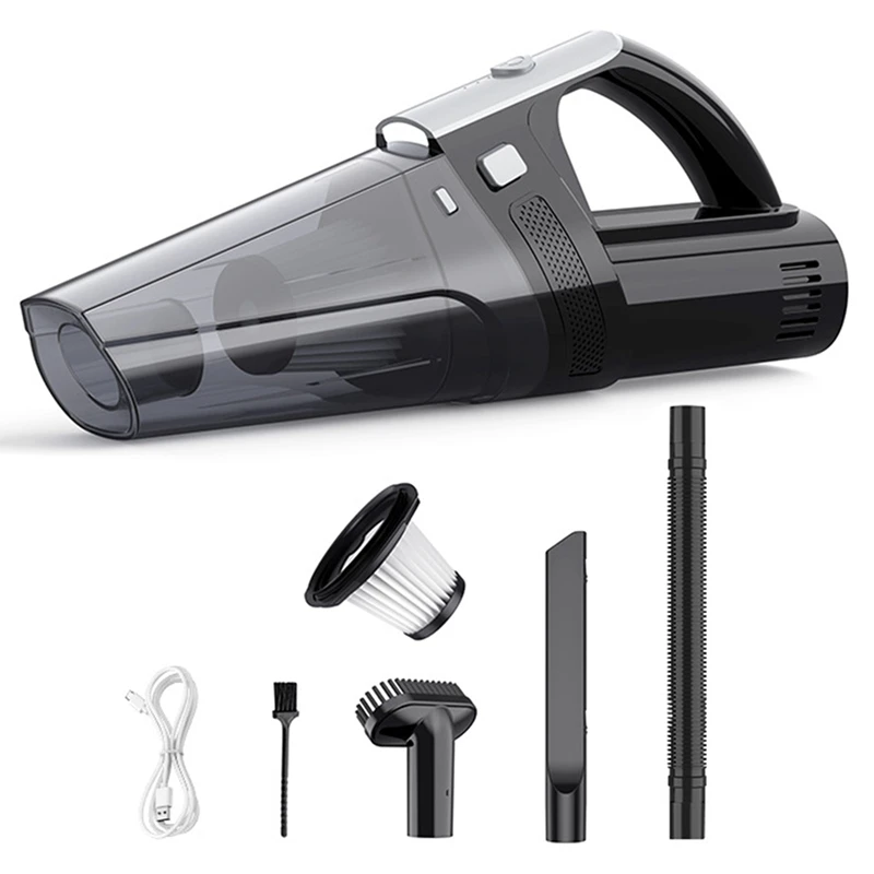 

Handheld Vacuum Mini Portable Rechargeable Car Vacuum Cleaner Cordless With 8000PA Powerful Suction For Car Home Office
