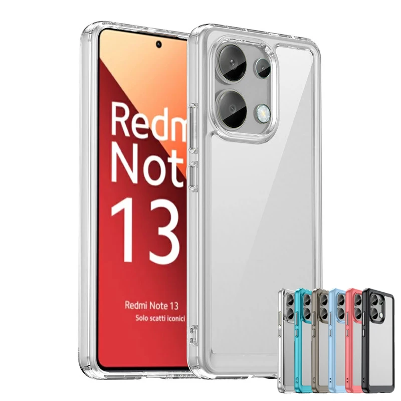 Shockproof Hard Protective Phone Case - TPU & PC Silicone Cover