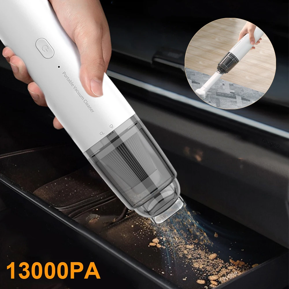Car Vacuum Cleaner 13000PA Strong Suction Vacuum Cleaner USB Rechargeable Handheld Portable Car&Home Wireless Vacuum Cleaner 1