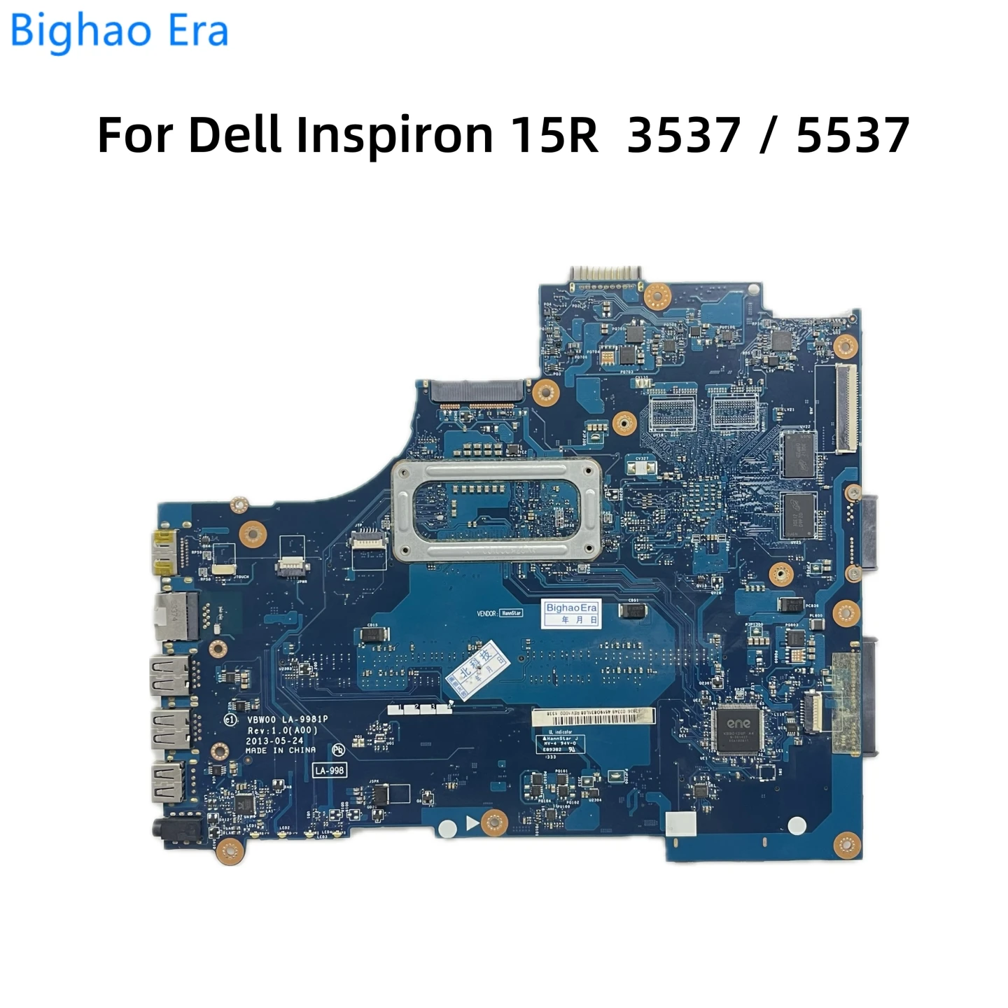 Placa-mãe Portátil para Dell i3 I54200u I7-4500u Cpu 2gb-gpu Cn0p28j8 01rfh 08mvm8 Vbw00 La-9982p La-9981p Cn-0p28j8 01rfh 08mvm8 - Imagem 5