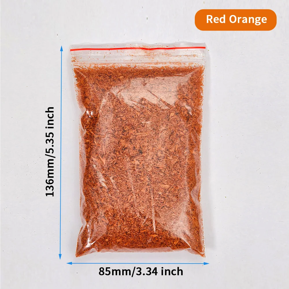 10g 인조 나무 잎 가루 미니어처 테레인 키트 Ho OO N DIY 모델 제작 나무 재료/조경/디오라마 용품