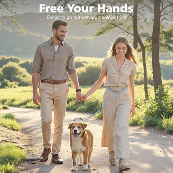 Hands Free Crossbody Dog Leash 2