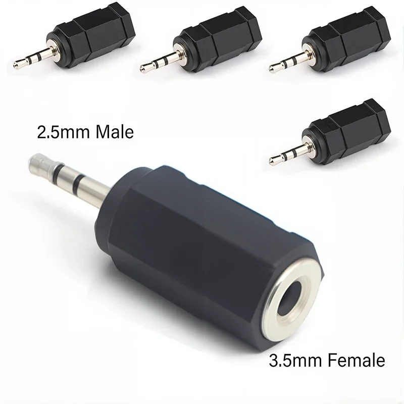 5 szt. RCA do 6,5 mm męskich złączy, 6,35 mm, 3,5 mm stereo, monofoniczny adapter audio jack do głośników_voghion.com