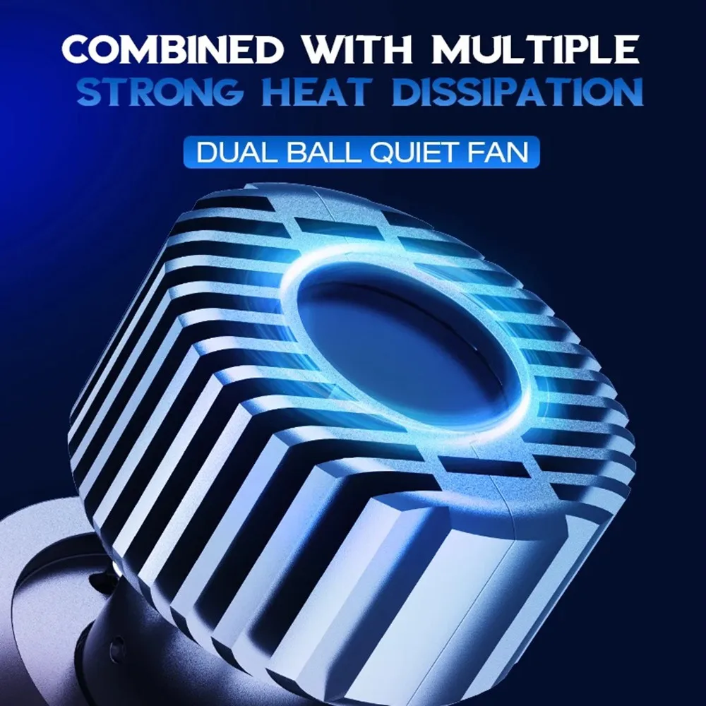 H4 Led Lens Y2 H4 LED Mini Projector Lens 110W Bright Headlight Bulb 6000k White