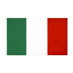 Italian Flag 3x5 ft - Vibrant Green, White, and Red Décor Banner - 90 x 150cm (Green)