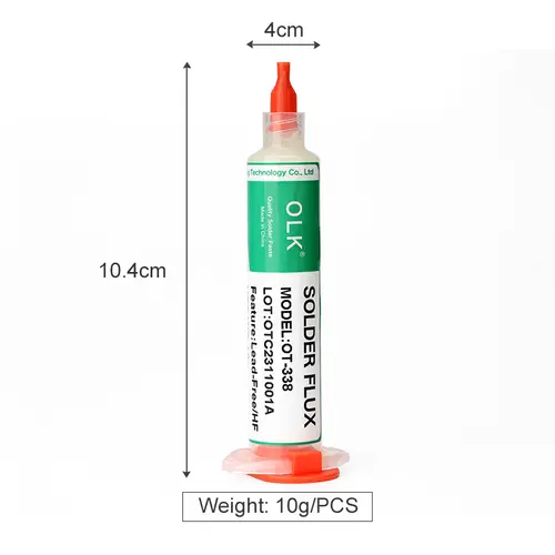 Olk SMD Flux Pcb Repair Soldering Flux No-Clean Solder Paste Welding Advanced Oil Flux For Welding Grease 10cc Soldering Repair - Image 5