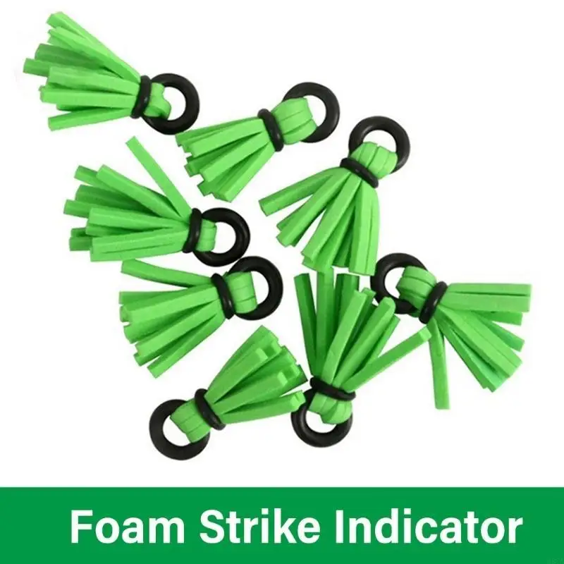 4PCS -Schäume Streiksanzeigen Fliegenfischerei Bojen Drift Hook Positioning Float Bobber Drift Float Indicators einfach zu – Detail 5