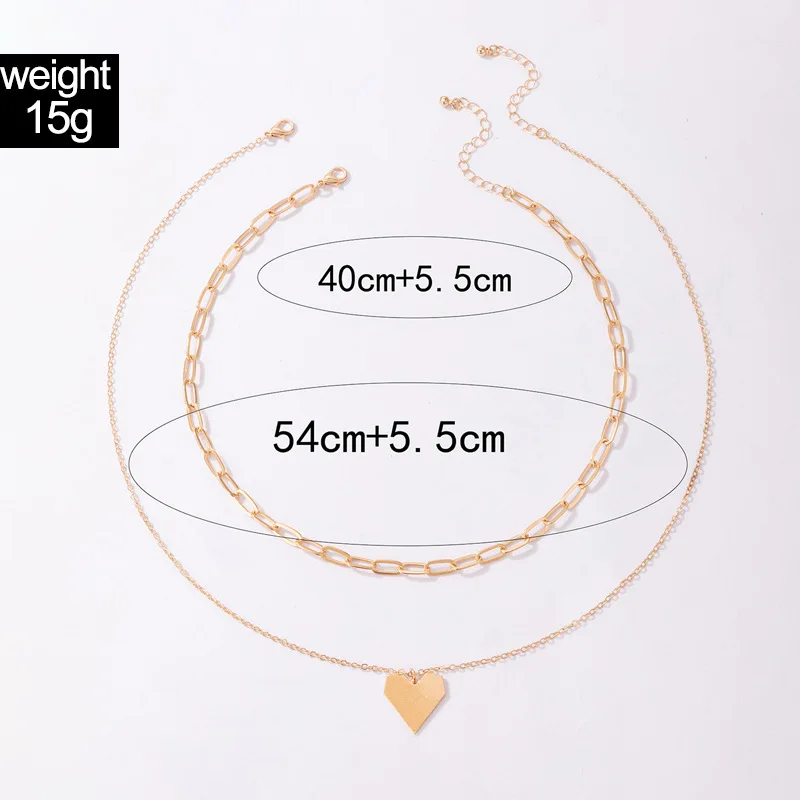 Simple Multilayer Triangle Metal Accessories