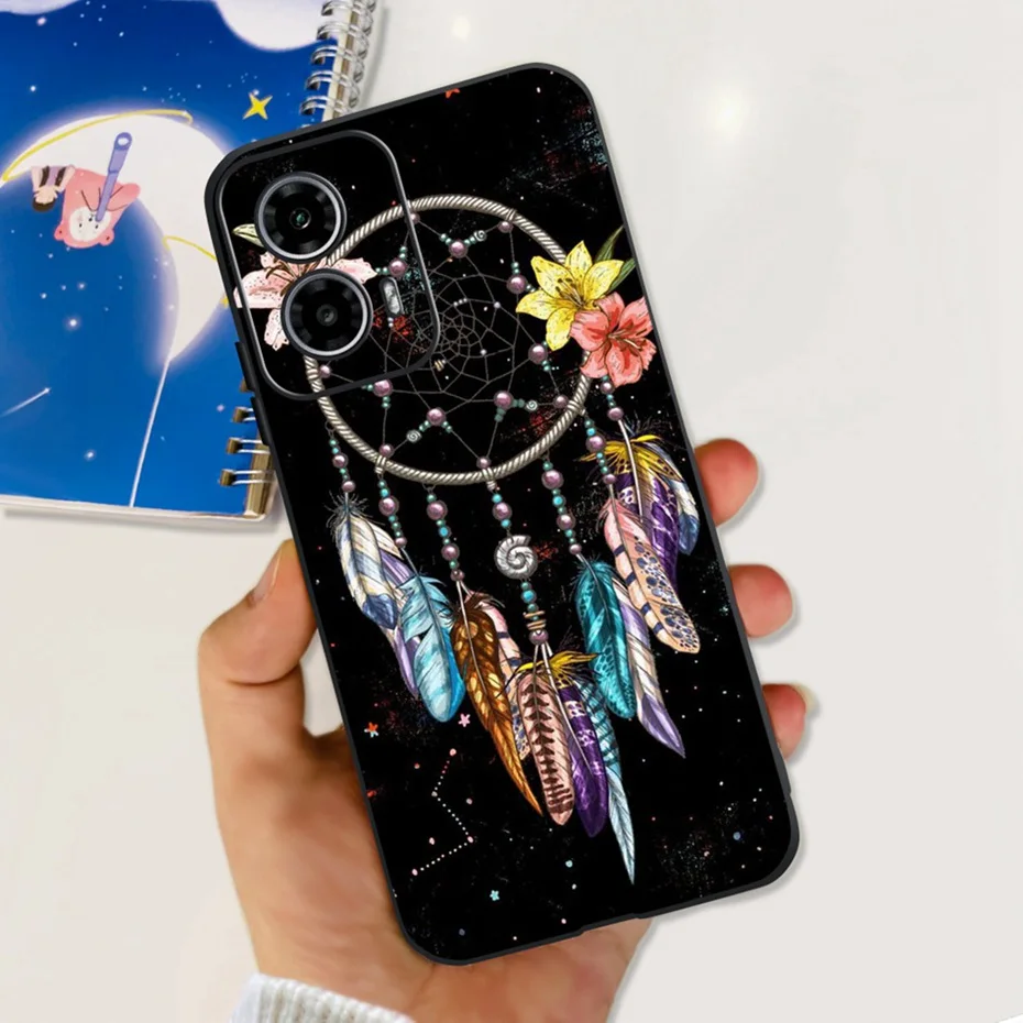 Cute Love Pattern Soft Silicone Phone Case - Stylish & Durable Back Cover
