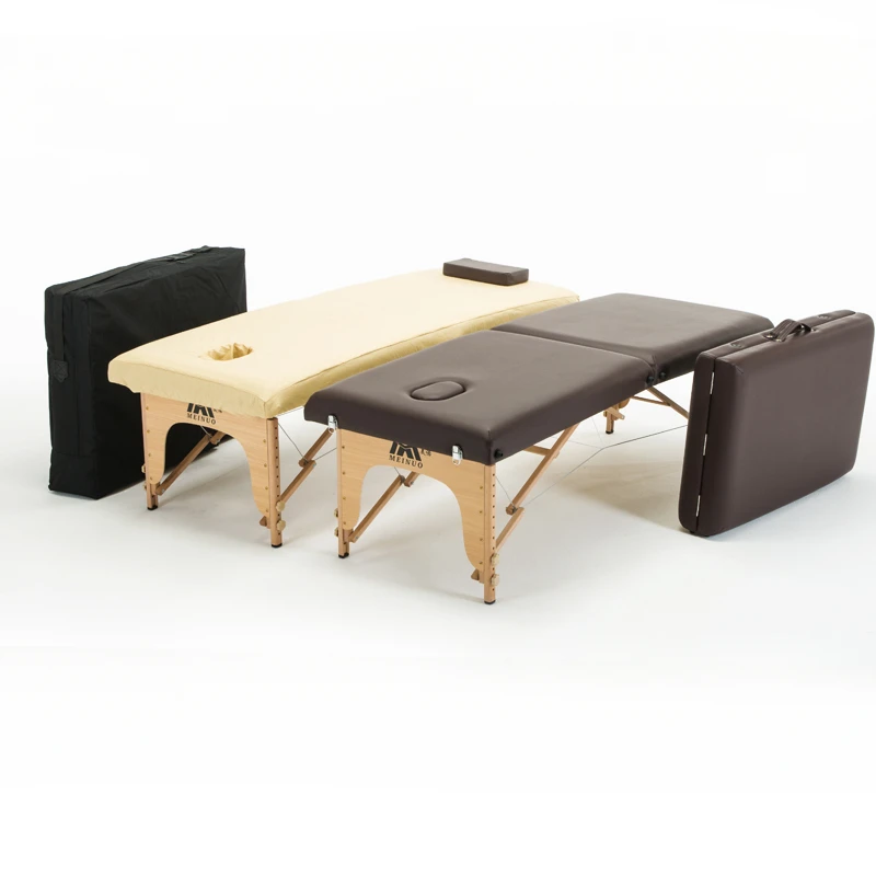 

Folding Beauty Massage Bed Tattoo Spa Portable Face Sleep Comfort Massage Table Speciality Camilla Masaje Salon Furniture WKMTB