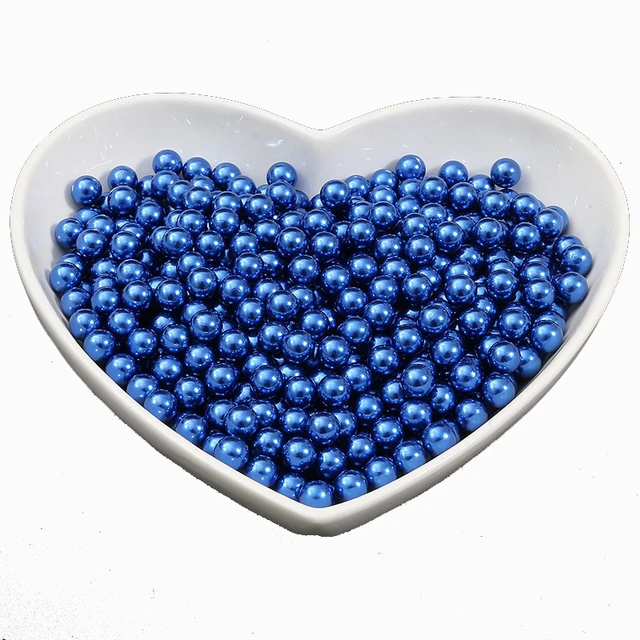 1000 Perline Finte Bianche 6mm - Perle Artificiali Con Foro Per Bracciali, Collane, Artigianato - Foto 10