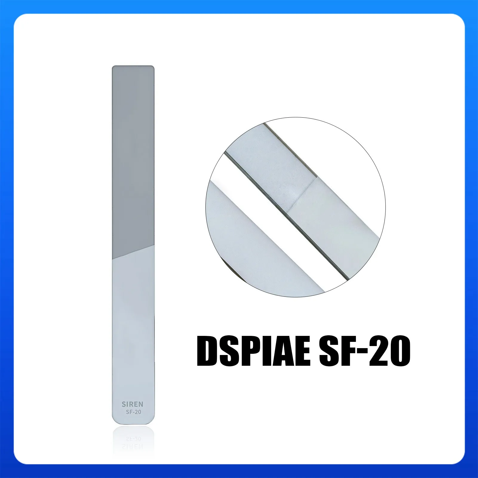 DSPIAE SF-20 Super Fine boarding Outils à main Fichiers