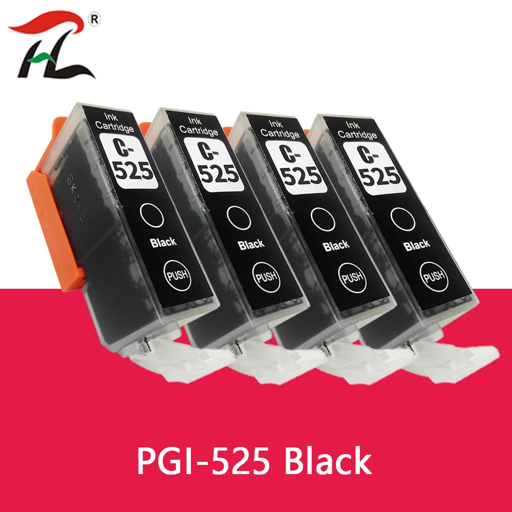 

PGI525 PGI-525 черный для Canon PGI 525 чернильный картридж для Canon PIXMA iP4850 MG5150 MG5250 MG6150 MG8150 MG5350 MG6250 принтер