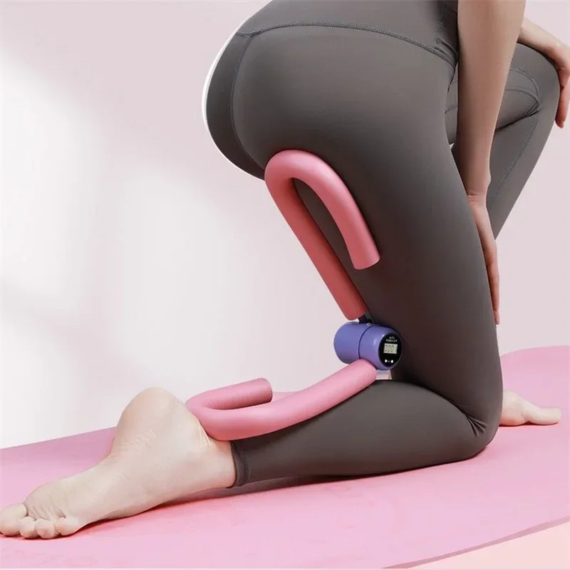 Pink S-Type Thigh Exercise Device Fitness Exercise Equipment Toner Outer  Thigh Muscle Trainer Home - AliExpress