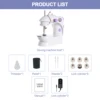 202A Household Mini Electric Sewing Machine Double Thread 2-speed Sewing Machine with Pedal Simple sewing function US