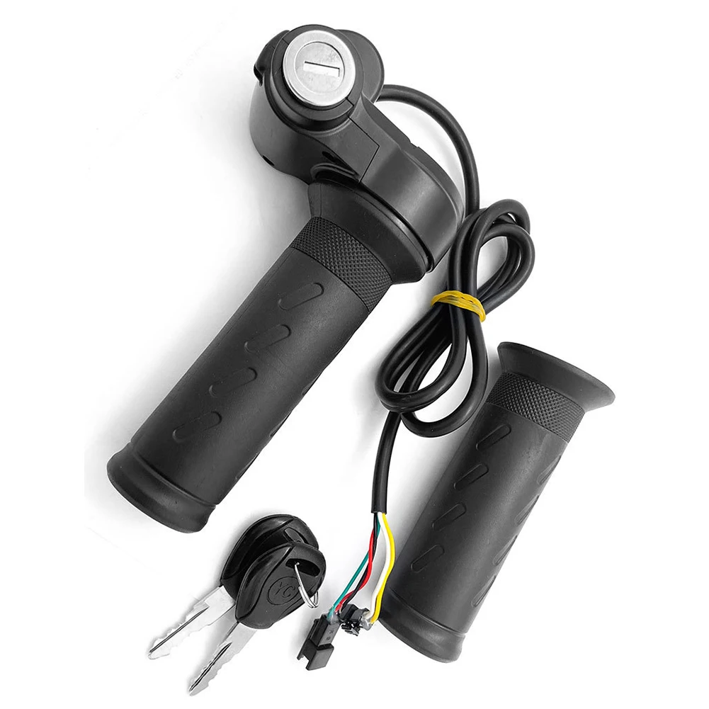 Electric Bike Scooter Twist Throttle Grip Universal Voltage Bicycle Handlebar Twist Accelerator Vehicle Speed Regulating Handle