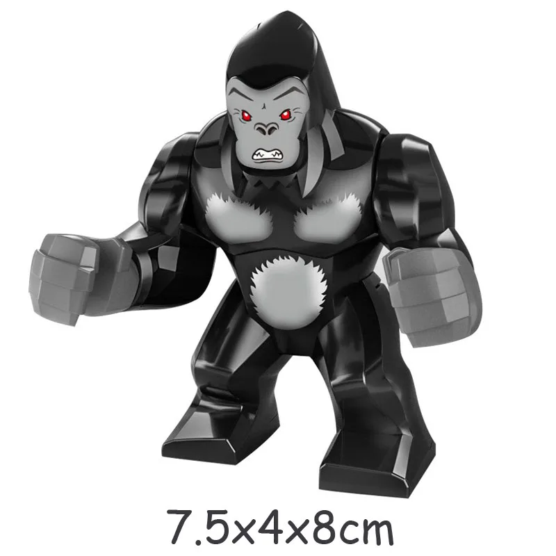 King Kong Gorilla Building Blocks Toy Set - Forest Kingdom Adventure for Kids